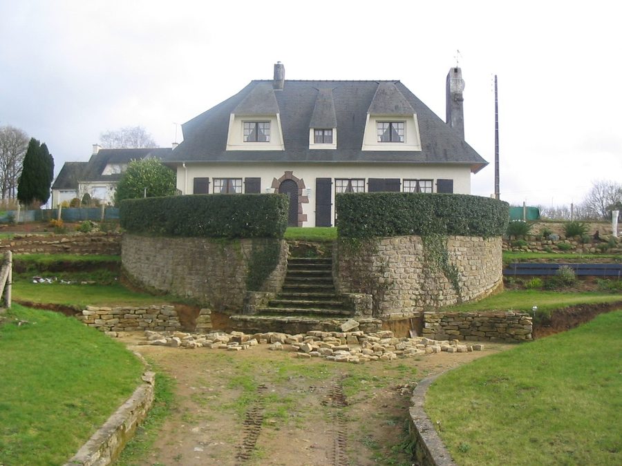 Property entrance: before